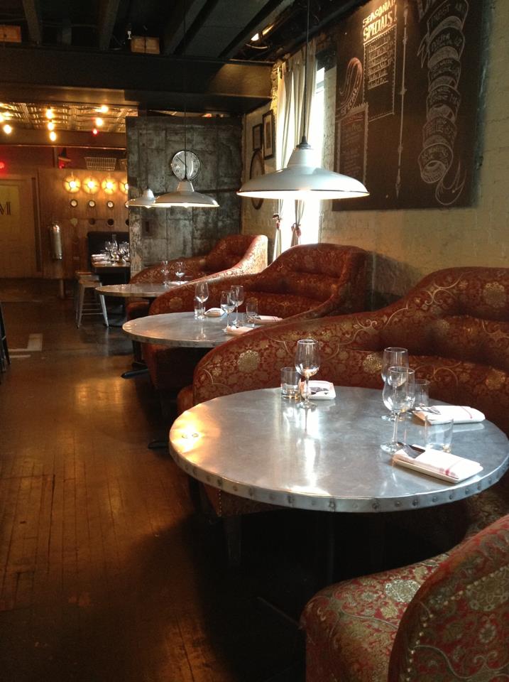Lounge seating at Fork & Wench