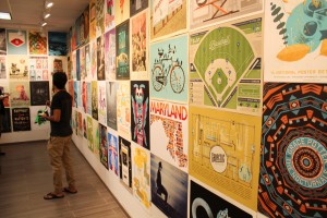 Posters, Narratives, and Linework: Recounting our Night with Daniel Danger and the National Poster Retrospecticus Exhibit