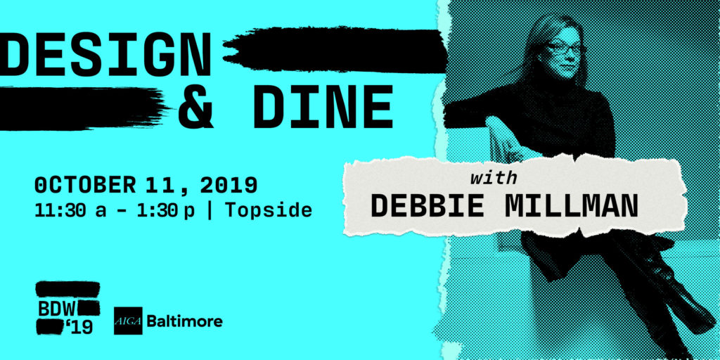 design & dine with debbie millman 2019 design week