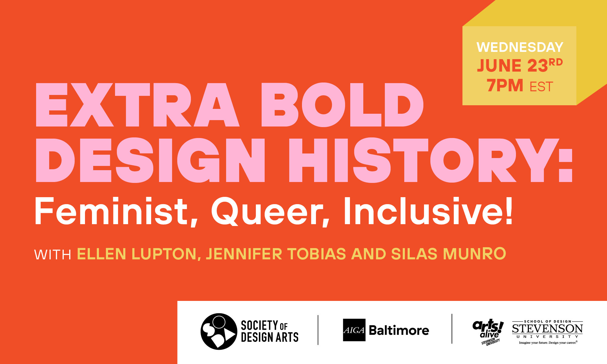 Extra Bold Design History: Feminist, Queer, Inclusive!
